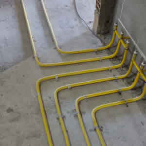 Instalação de Gás Natural de Rua residencial e comercial